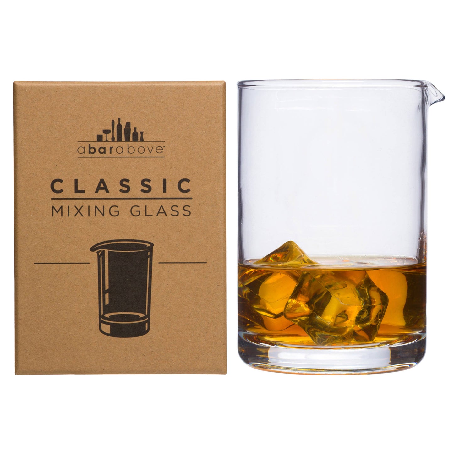 A Bar Above Cocktail Mixing Beaker
