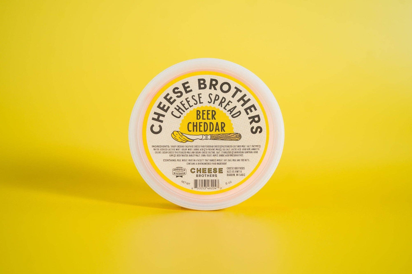 Cheese Brothers Beer Cheddar Cheese Spread, Wisconsin, USA