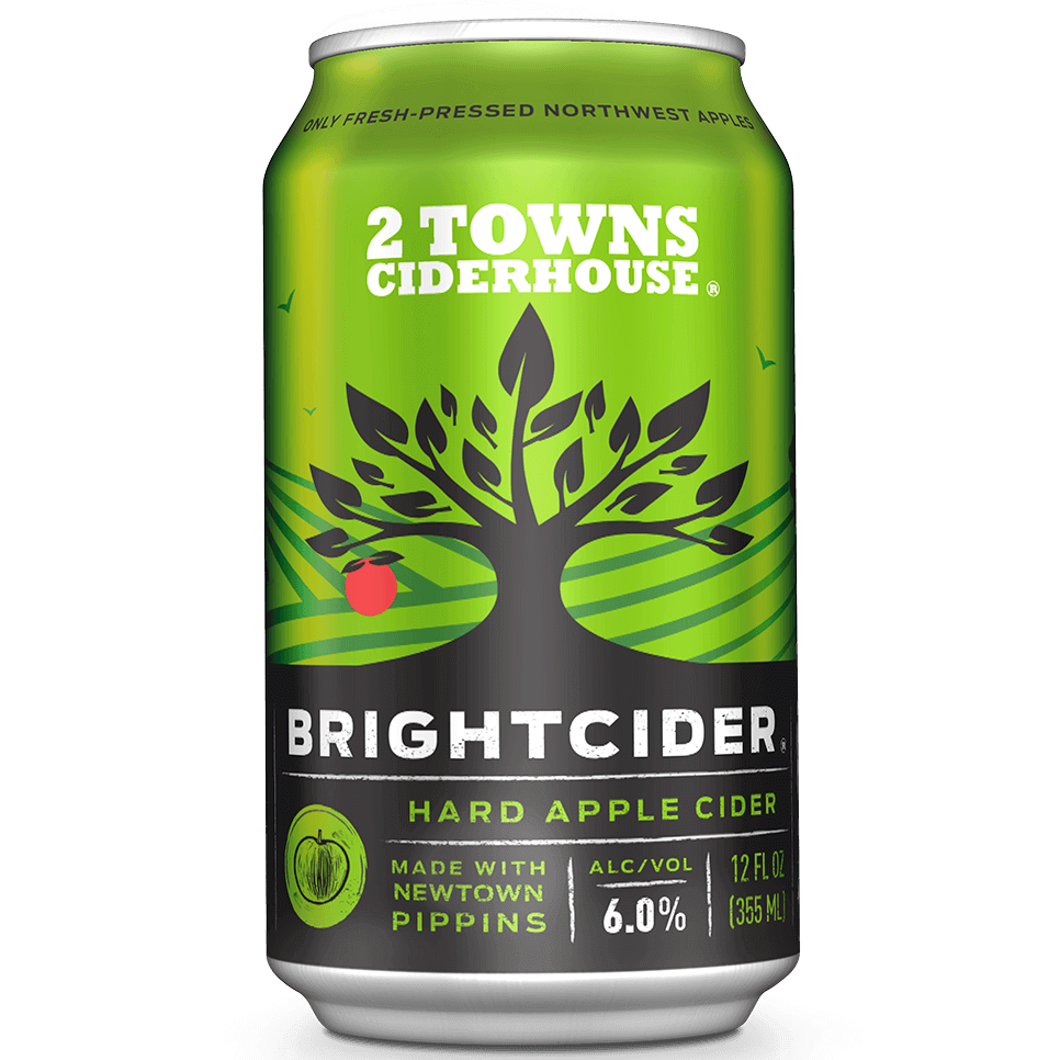 2 Towns Ciderhouse Bright Cider, Oregon, USA