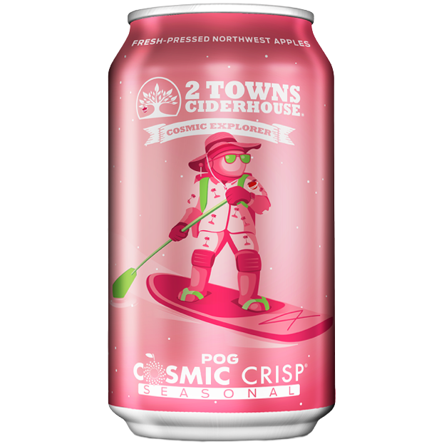 2 Towns Ciderhouse CosmicCrisp POG Cider, Colorado