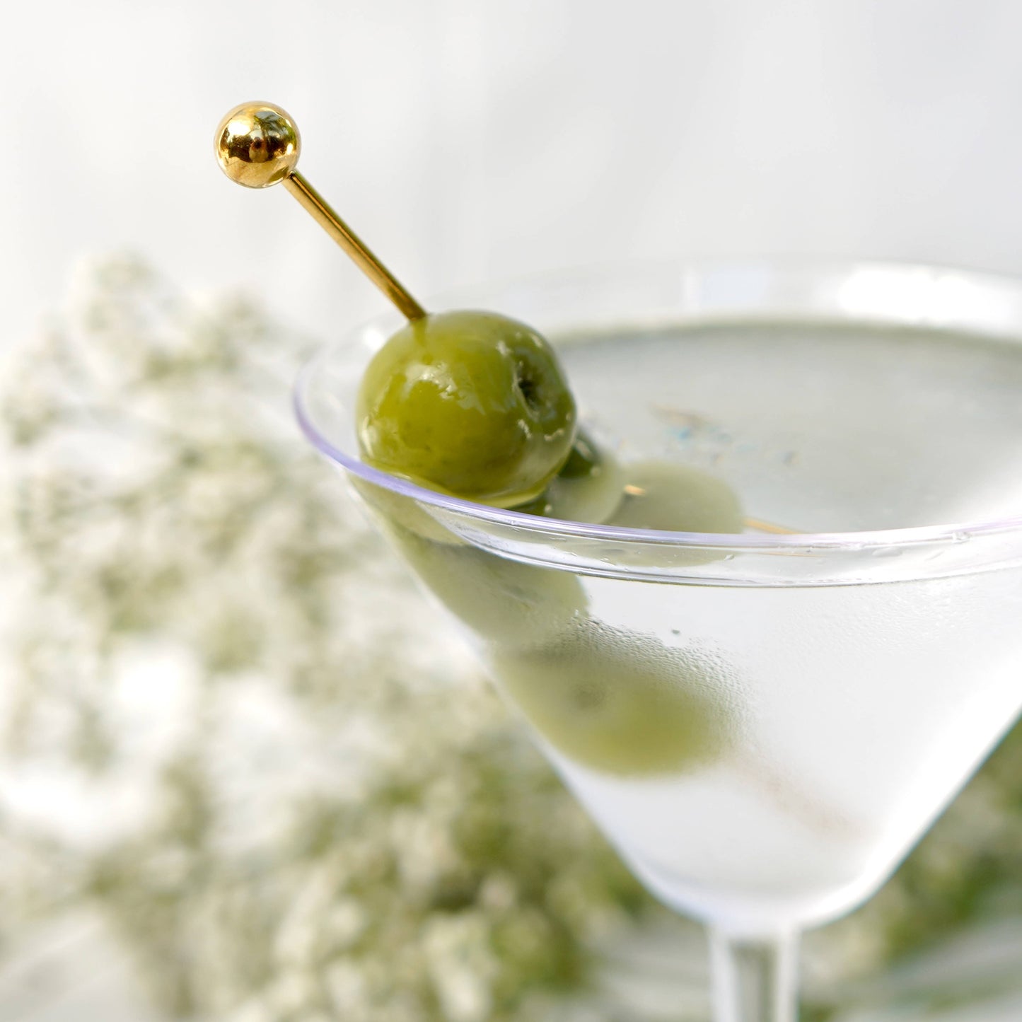 A Bar Above Cocktail Picks for Garnishes, Gold (12 Piece, Short)