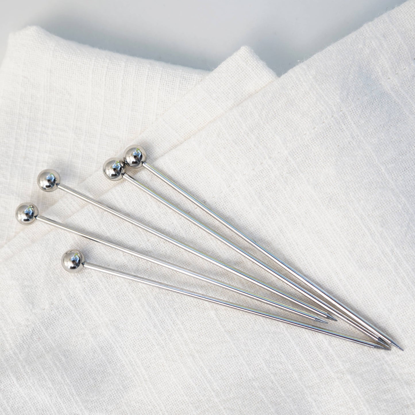 A Bar Above Cocktail Picks for Garnishes, Stainless (12 Piece, Short)