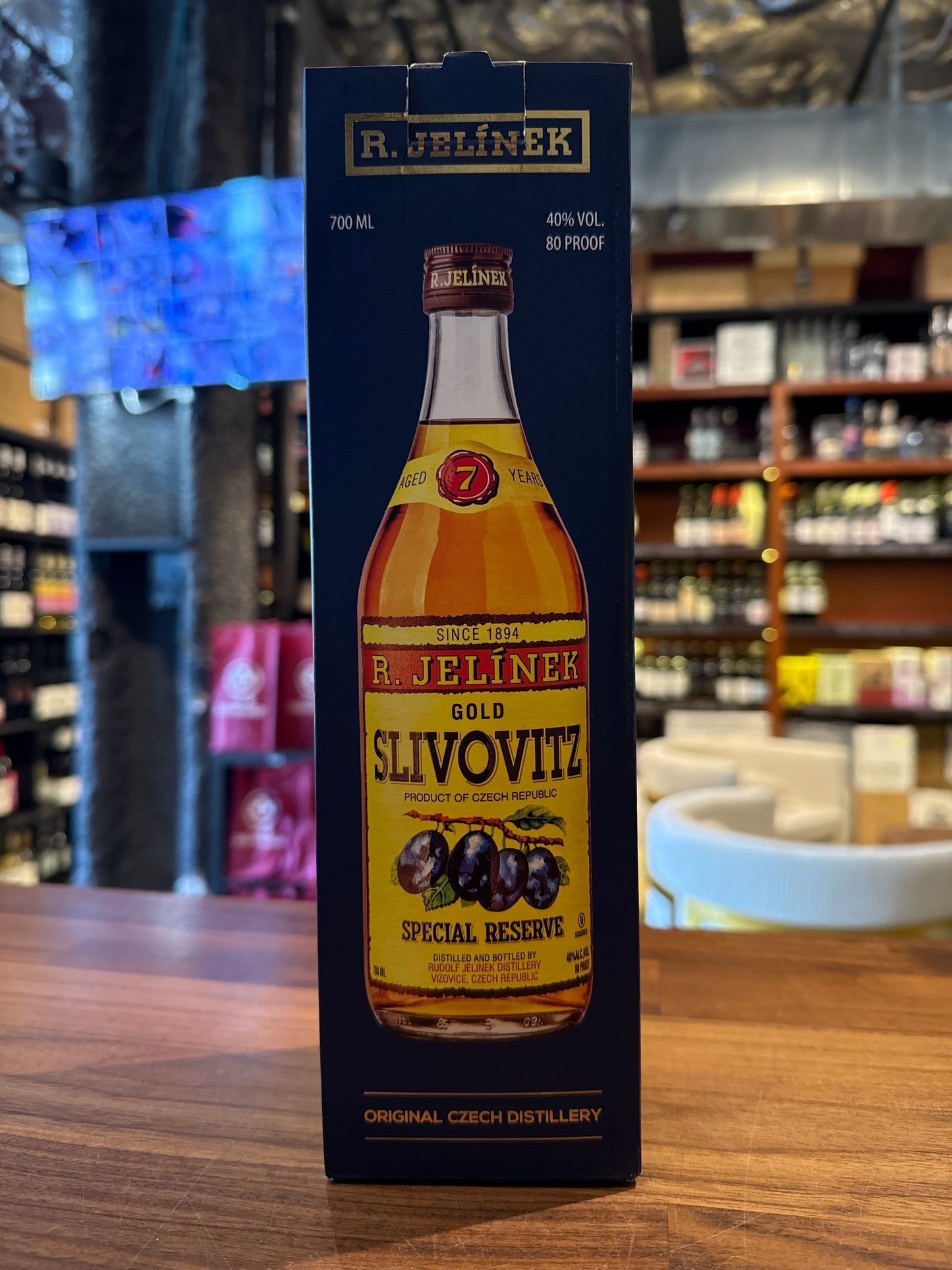 R. Jelinek 7 Year Old Gold Slivovitz, Czech Republic