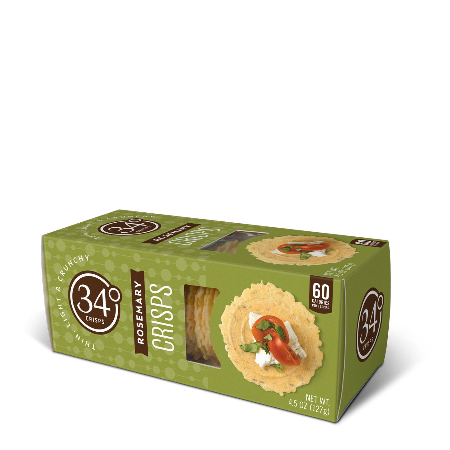34 Degree 'Rosemary Crisps' Crackers