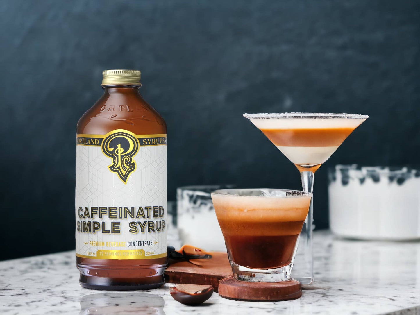 Portland Syrups Caffeinated Simple Syrup, Oregon