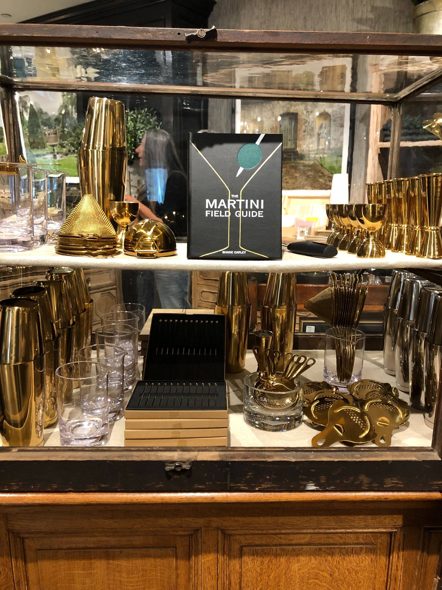 A Bar Above Craft Cocktail Mixing Glass, Botanica Print