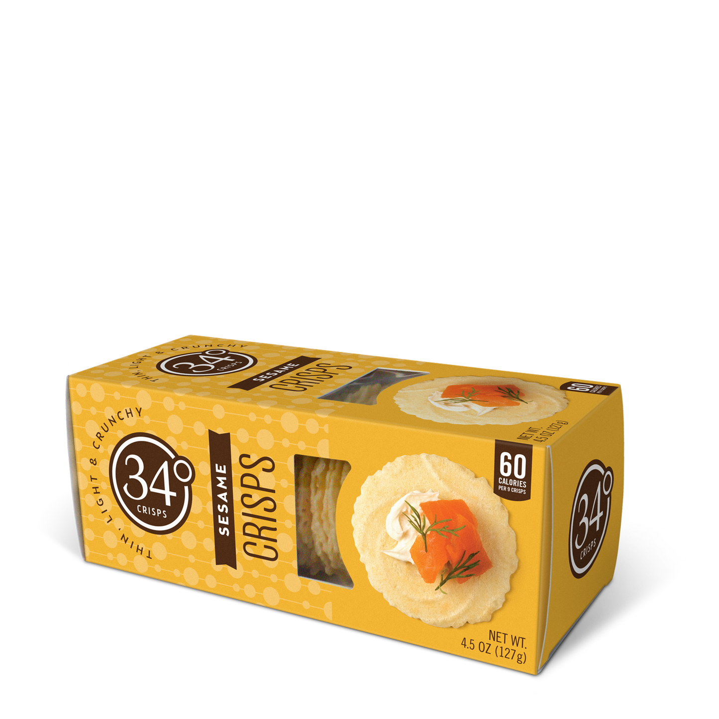 34 Degree 'Sesame Crisps' Crackers