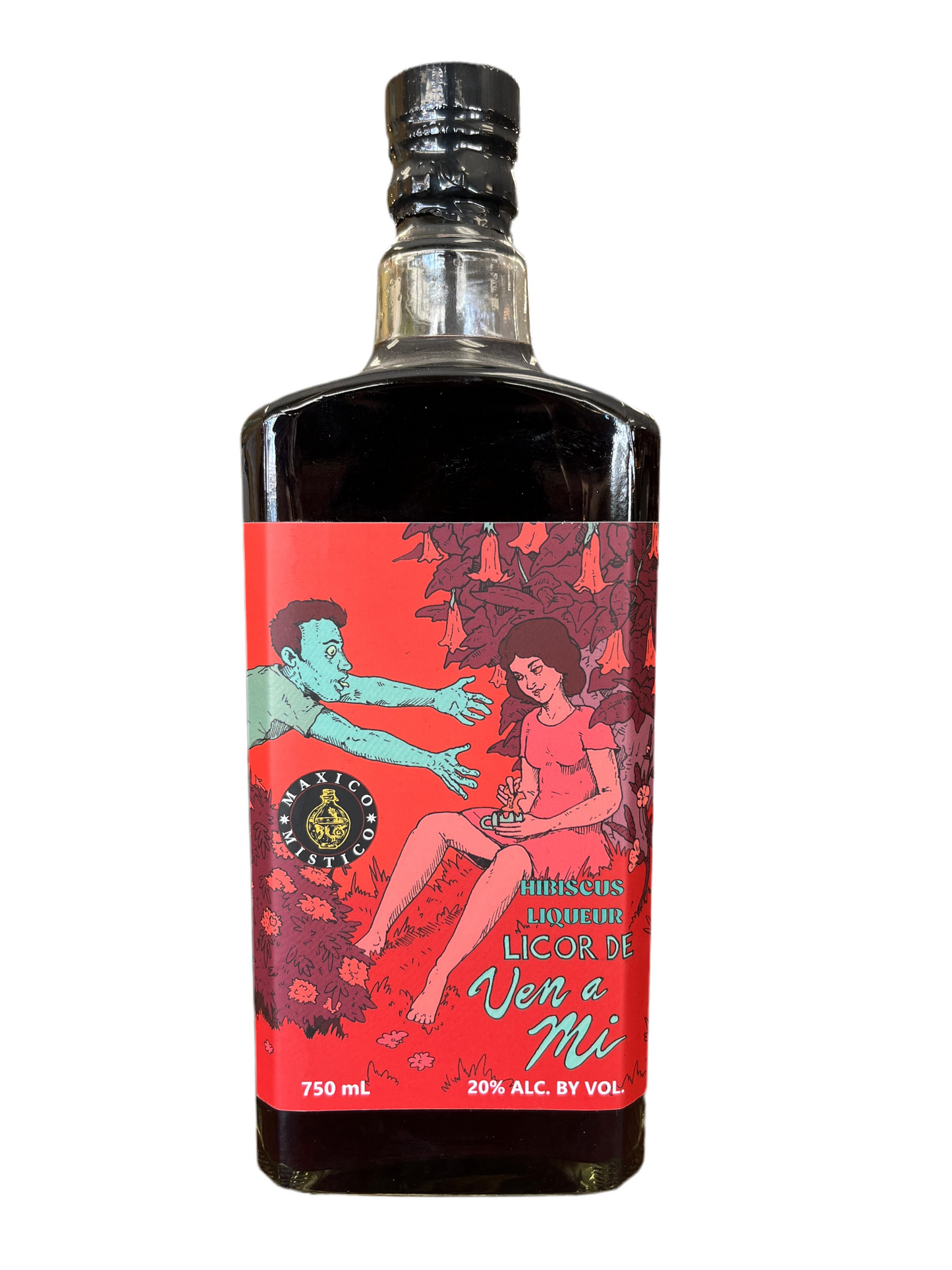 Maxico Mistico Licor de Ven a Mi Hibiscus Liqueur, Mexico