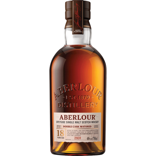 Aberlour 'Double Cask' 18 Year Old Single Malt Scotch Whisky, Speyside, Scotland