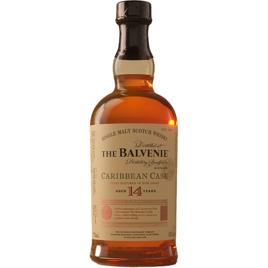 The Balvenie 'Caribbean Cask' 14 Year Old Single Malt Scotch Whisky