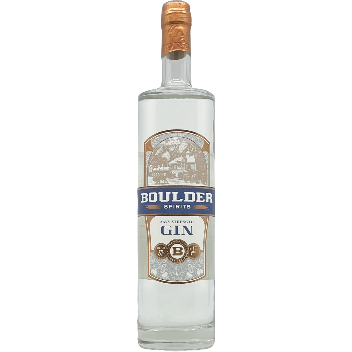 Boulder Spirits Navy Strength Gin, Colorado, USA