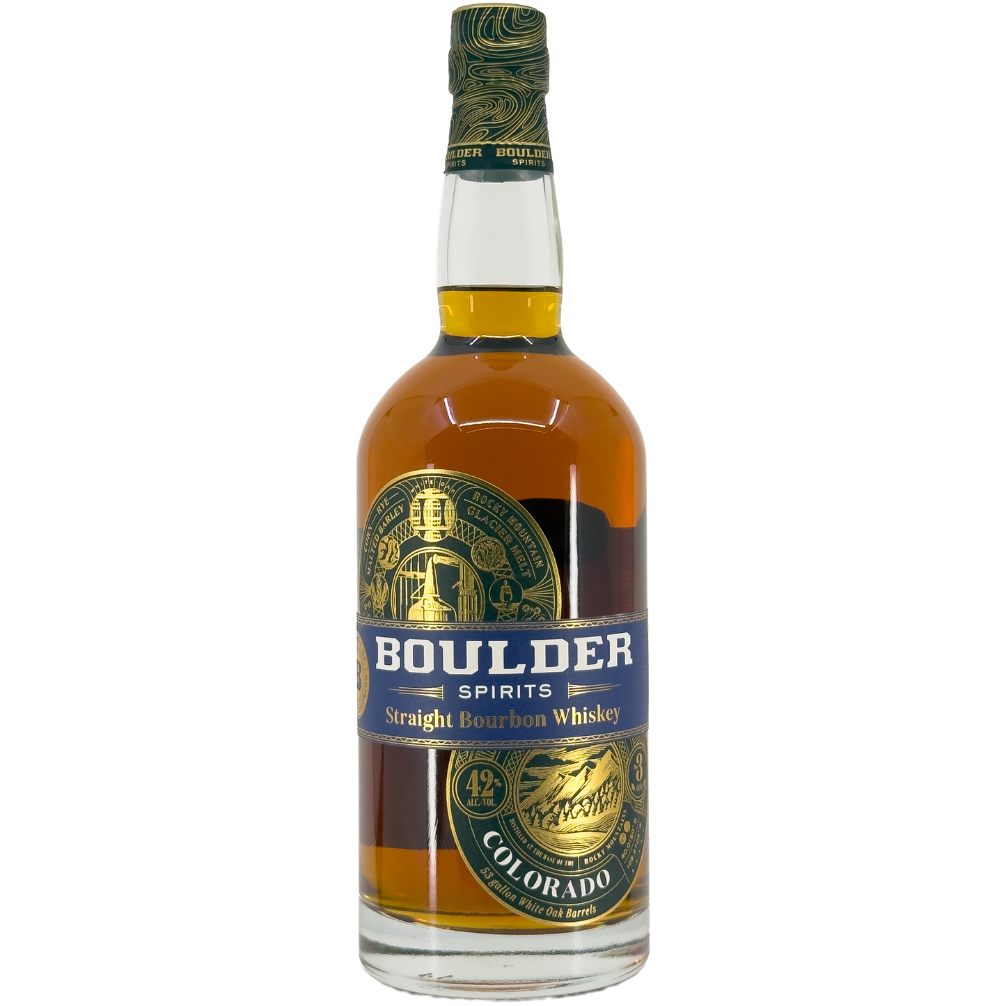 Boulder Spirits Straight Bourbon Whiskey, Colorado, USA