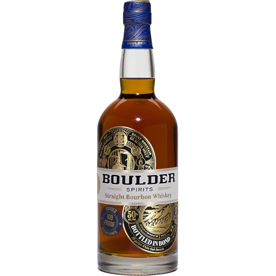 Boulder Spirits Straight Bourbon Whiskey, Colorado, Bottled in Bond