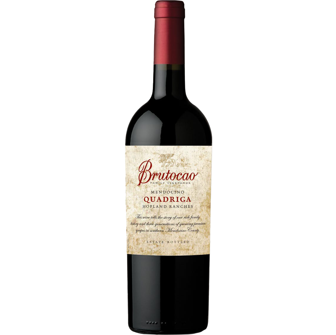 Brutocao, Quadriga, Hopland Ranches, Mendocino County, CA, Red Wine