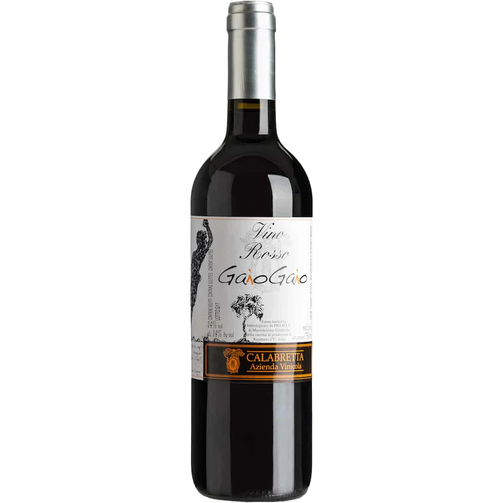 Calabretta 'Gaio Gaio' Rosso, Sicily, Italy