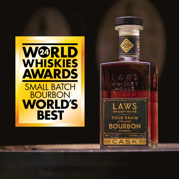 Laws 'Four Grain' Cask Strength Straight Bourbon Whiskey