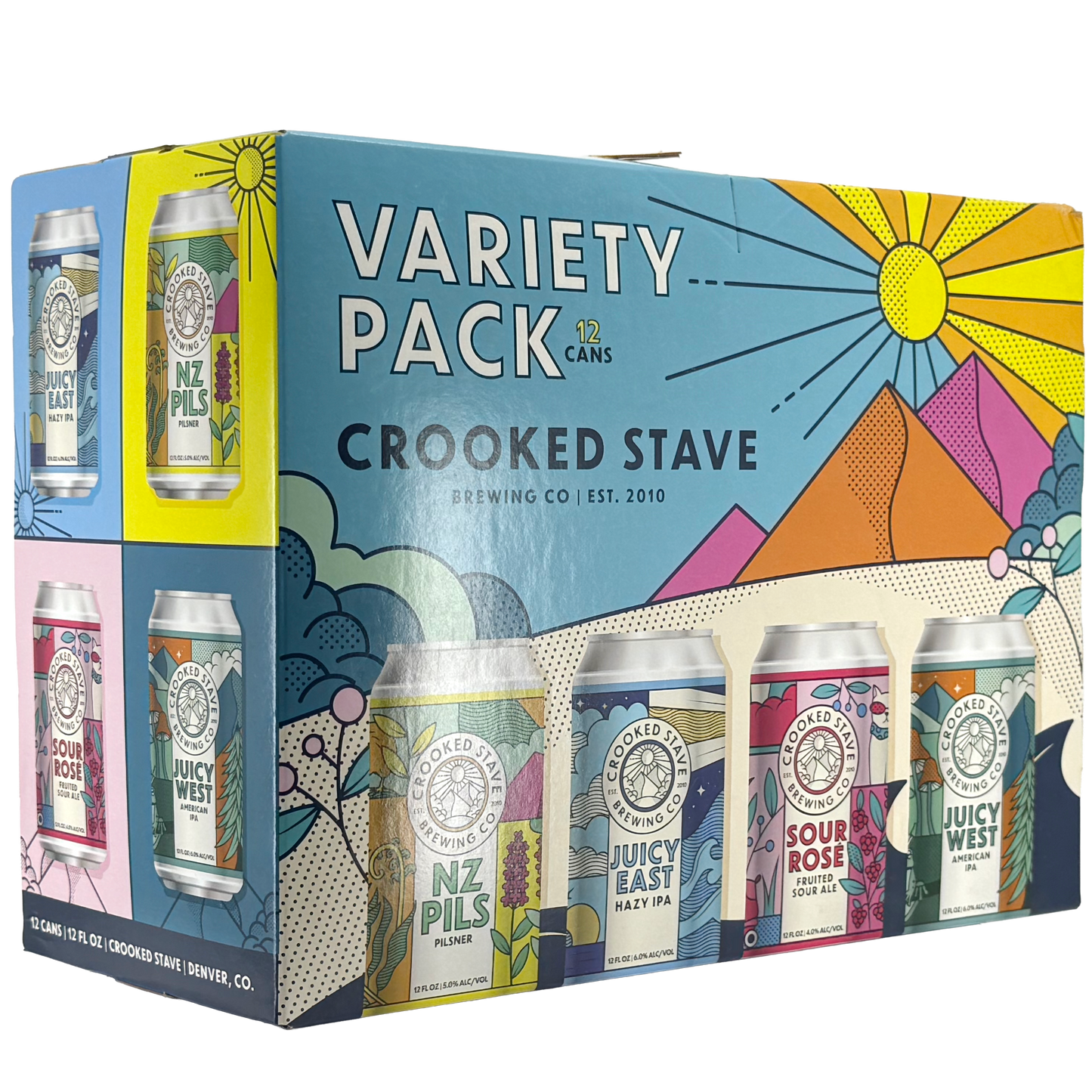 Crooked Stave 'Variety Pack 2.0' Beer, Colorado