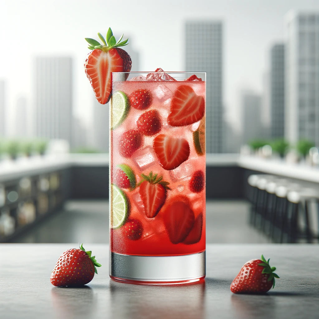 Spiked Strawberry Limeade Cocktail Party Bundle