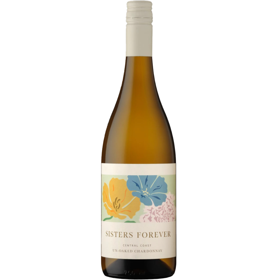 Sisters Forever Un-Oaked Chardonnay, Central Coast, USA