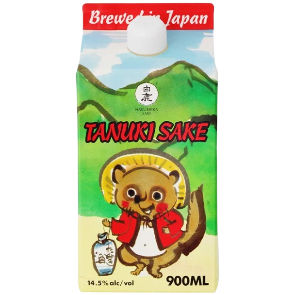 Hakushika Tanuki Sake, Japan