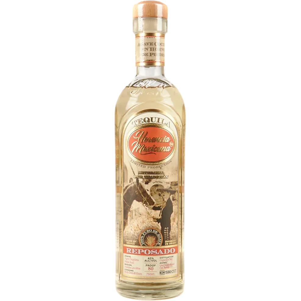 Herencia Mexicana Tequila Reposado, Jalisco, Mexico