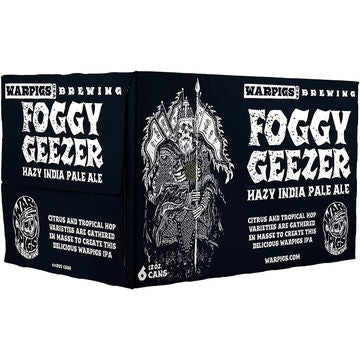 WarPigs Brewing x Three Floyds x Mikkeller 'Foggy Geezer' Hazy IPA Beer, Indiana