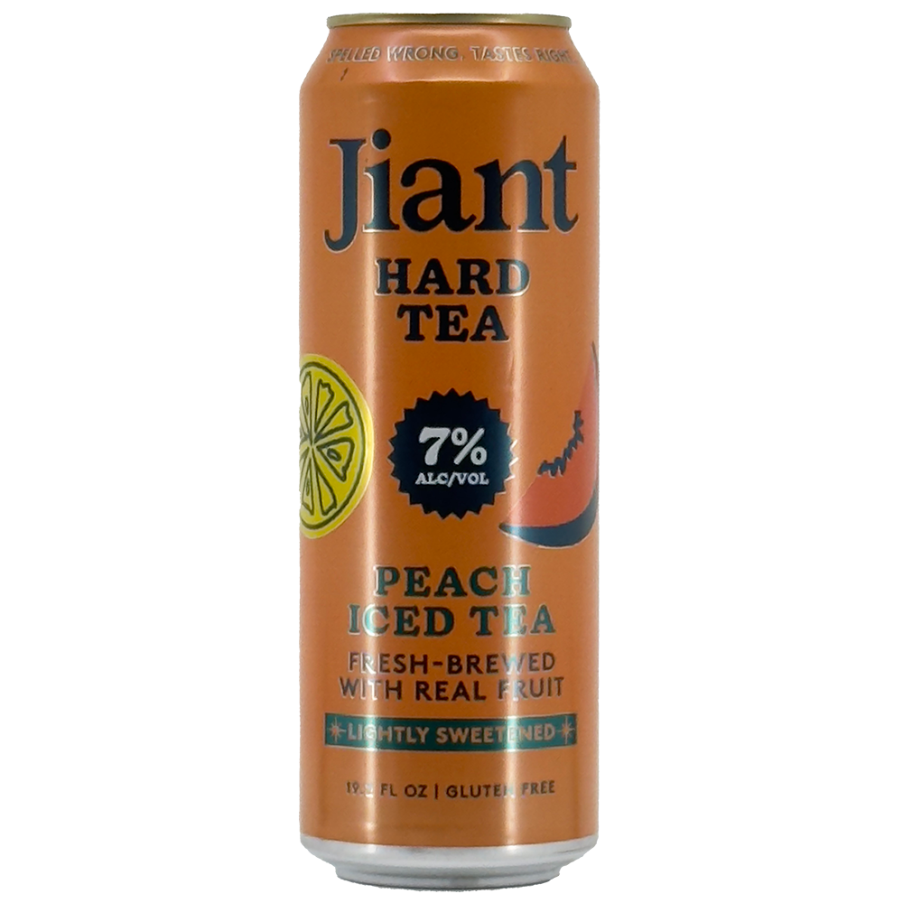 Jiant Peach Hard Iced Tea, California