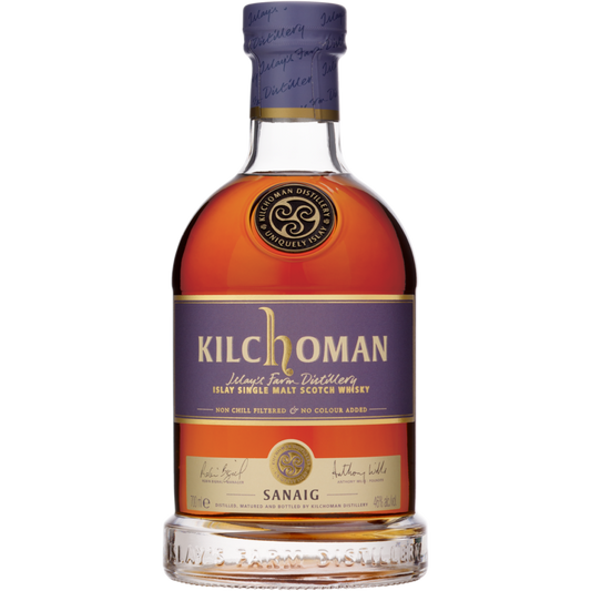 Kilchoman 'Sanaig' Bourbon & Sherry Cask Aged Scotch, Islay, Scotland