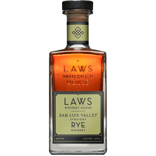A.D. Laws San Luis Valley Straight Rye Whiskey, Colorado