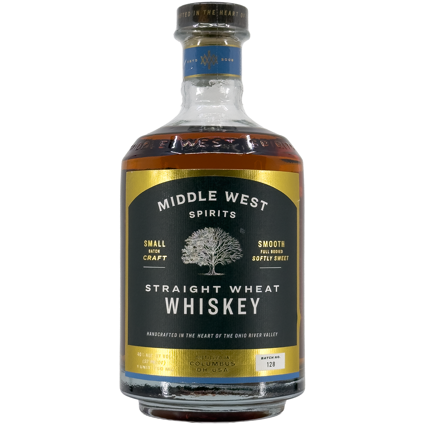 Middle West Spirits Straight Wheat Whiskey, Ohio