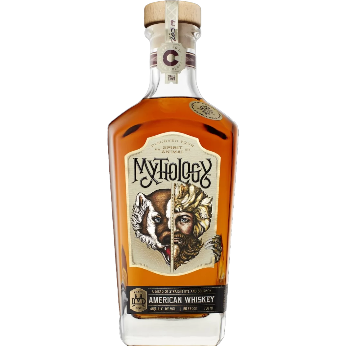 Mythology Distillery, Denver, CO, Hell Bear American Whiskey