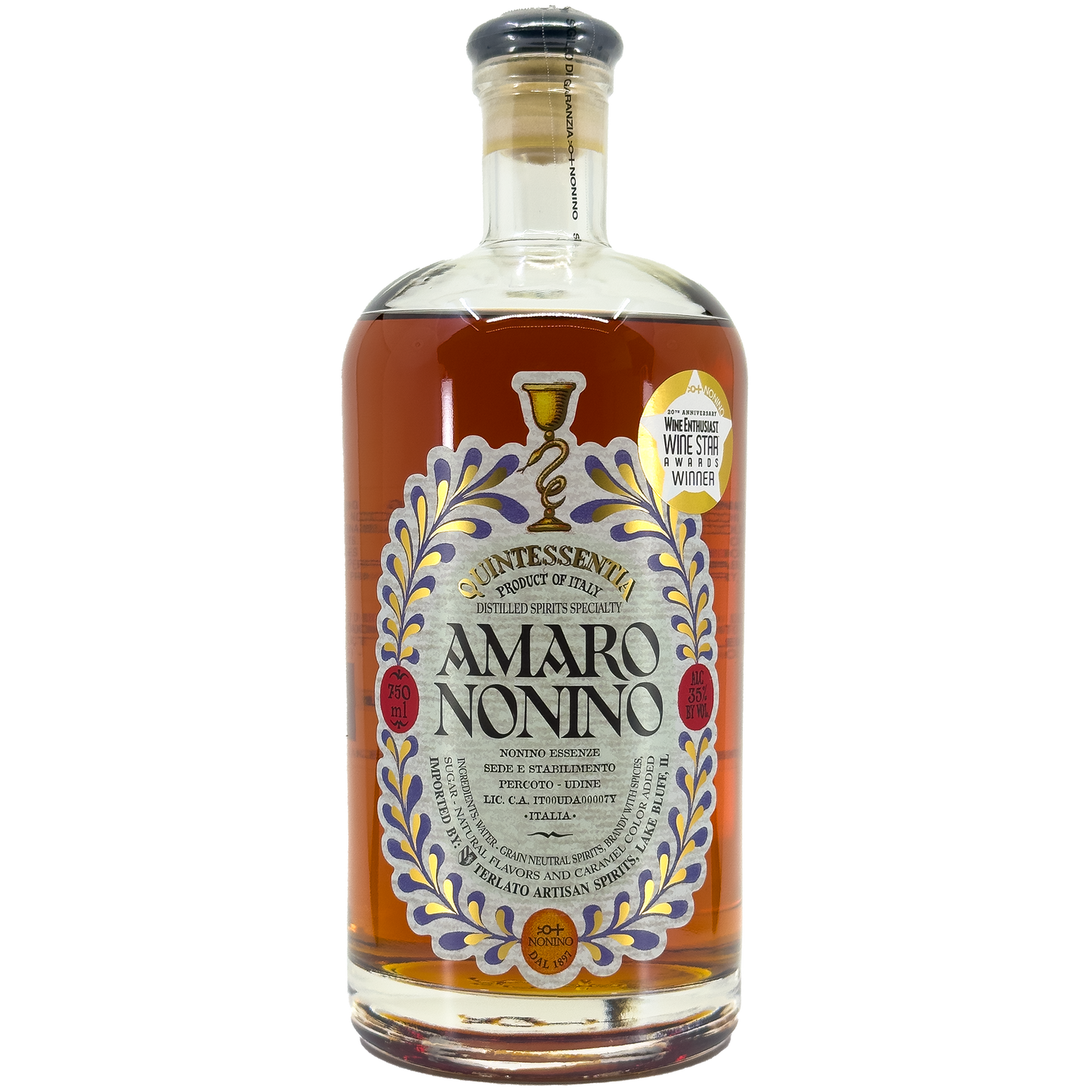 Nonino Amaro Quintessentia Liqueur, Friuli-Venezia Giulia, Italy