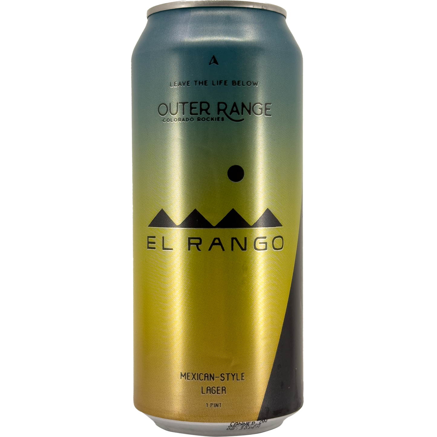 Outer Range Brewing Co. 'El Rango' Mexican Lager Beer, Colorado, USA