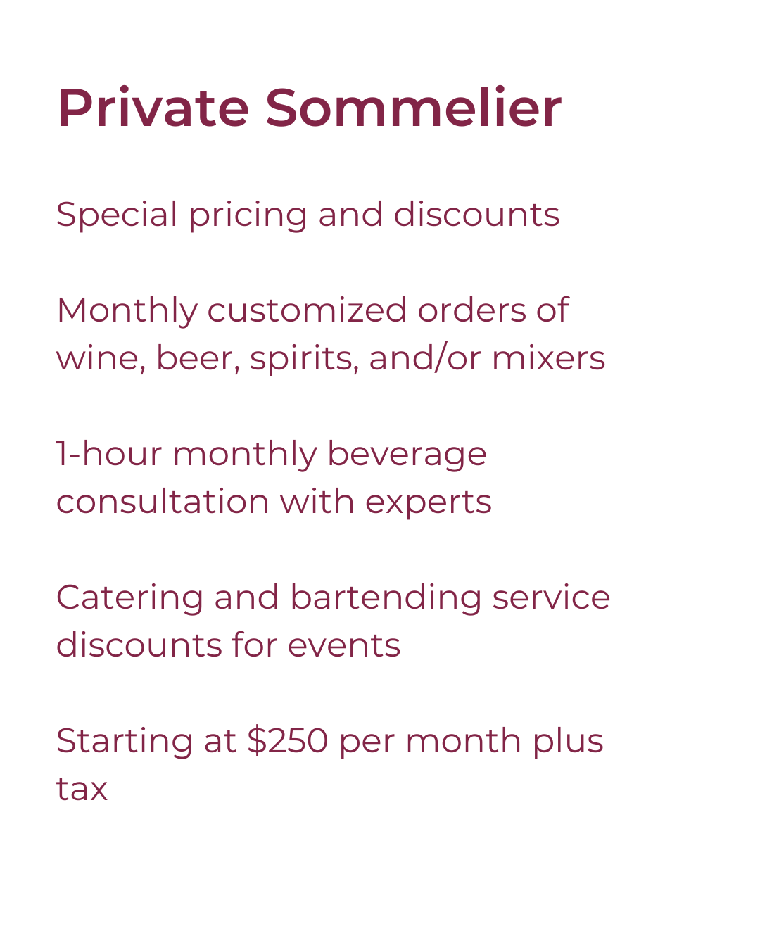 Wine Club Monthly Membership