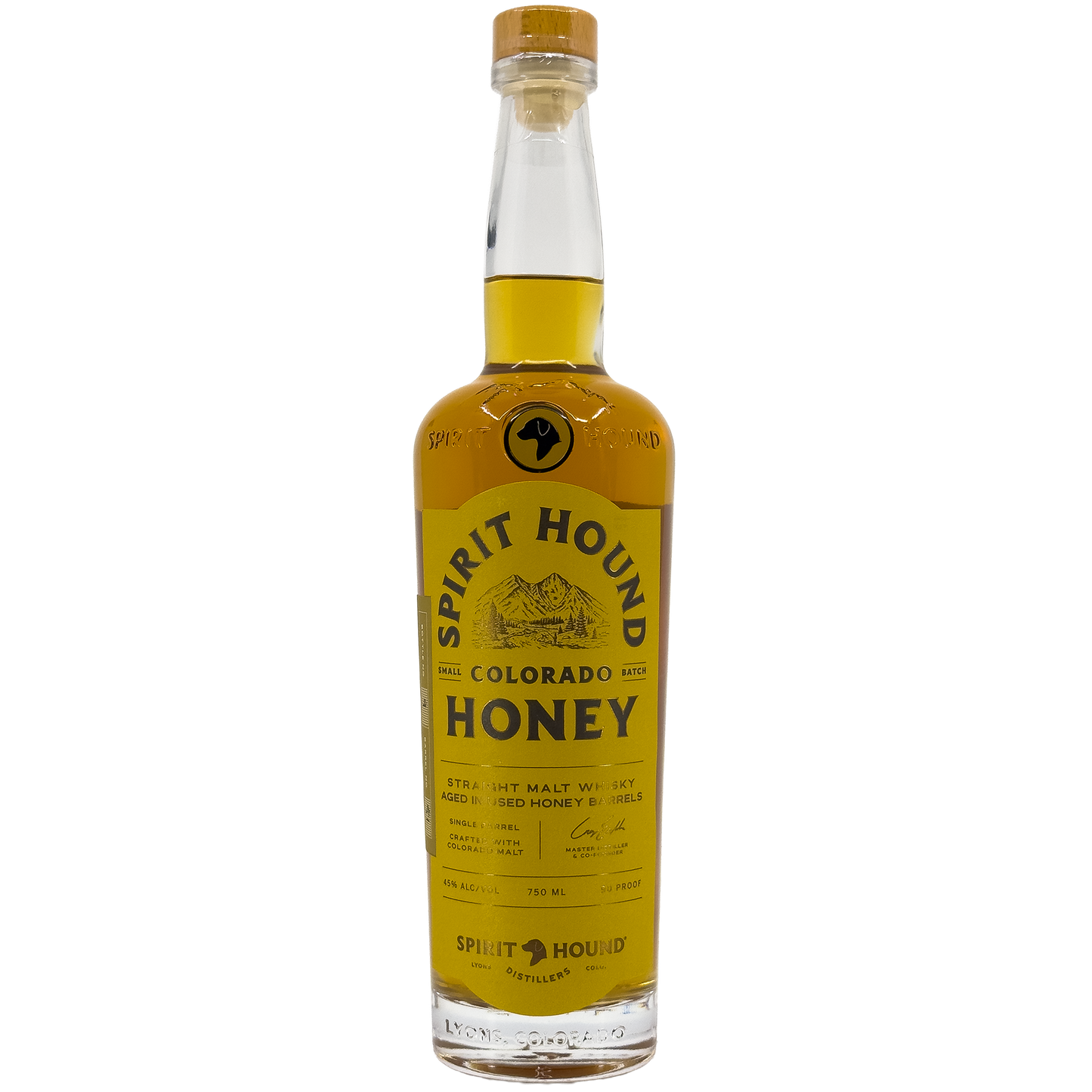 Spirit Hound Distillers 'Colorado Honey' Straight Malt Whisky, Colorado