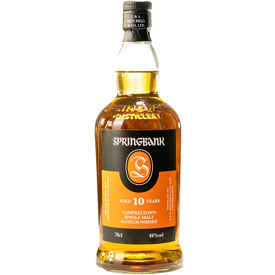 Springbank 10 Year Old Single Malt Scotch Whisky, Campbeltown, Scotland