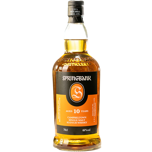 Springbank 10 Year Old Single Malt Scotch Whisky, Campbeltown, Scotland