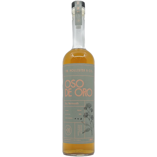 T.W. Hollister & Co. Oso de Oro Dry Vermouth, California, USA