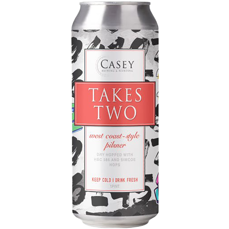 Casey Brewing 'Takes Two' West Coast Style Pilsner, Glenwood Springs, Colorado