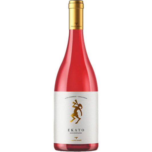 Troupis 'Ekato' Moschofilero Rose PGI Arcadia, Peloponnese, Greece