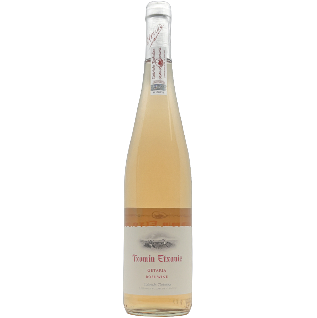Txomin Etxaniz Txakoli Rose, Getariako Txakolina, Spain