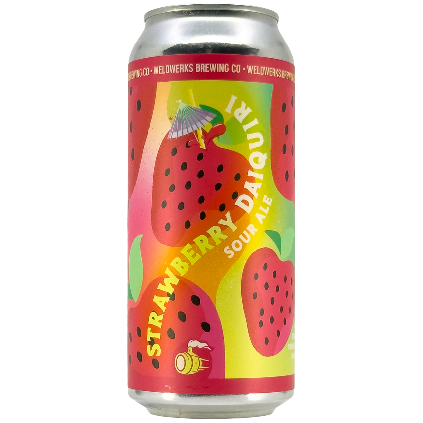WeldWerks Brewing Strawberry Daiquiri Sour Ale Beer, Colorado