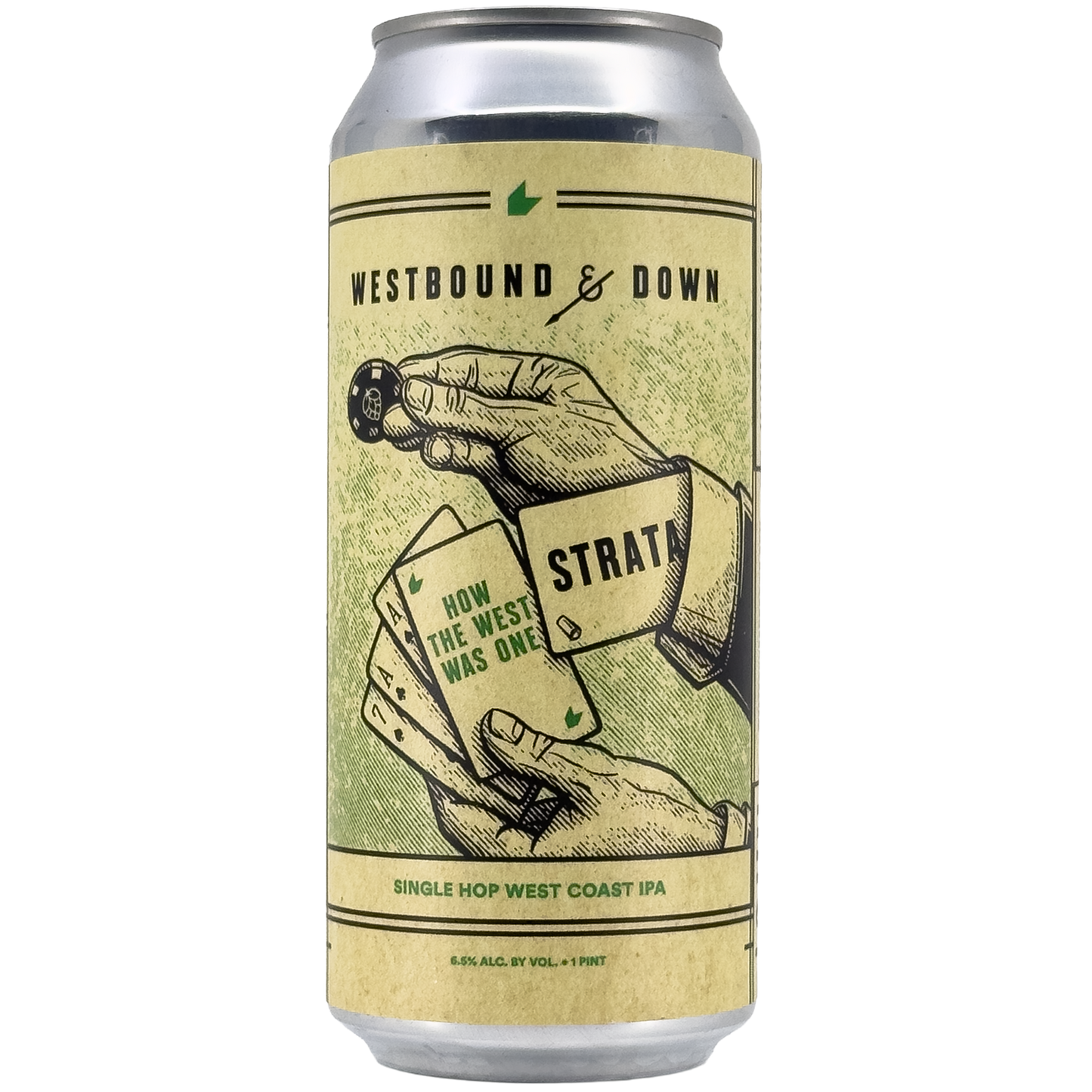 Westbound & Down Brewing 'How The West Was One' West Coast IPA, Colorado, USA