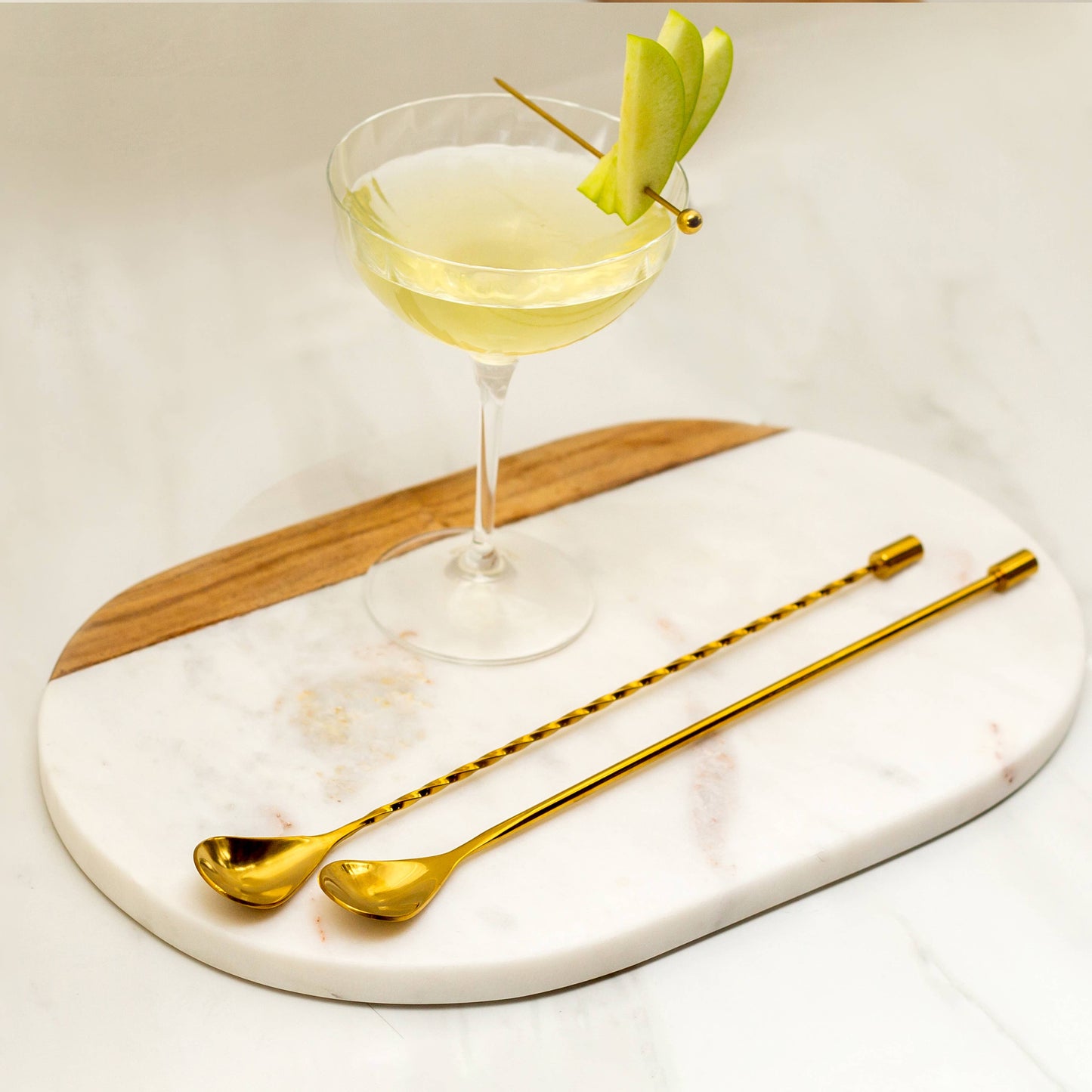A Bar Above Gold Bar Spoons