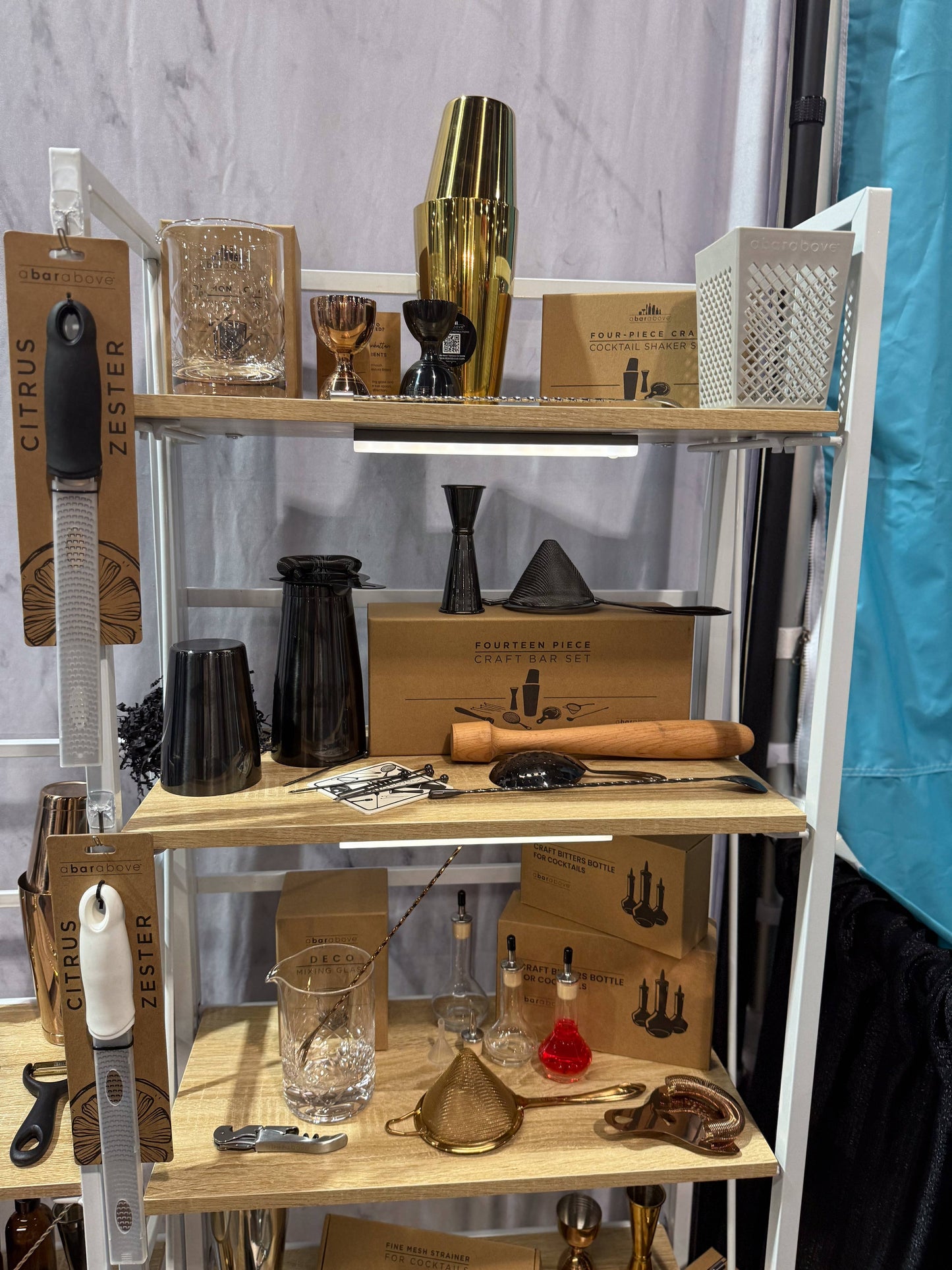 A Bar Above Cocktail Muddler, Extra Long Natural Hardwood
