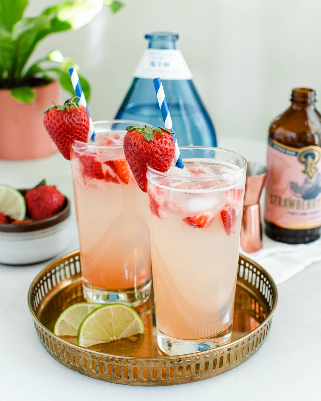 Portland Syrups Strawberry Lemon Lime Syrup, Oregon