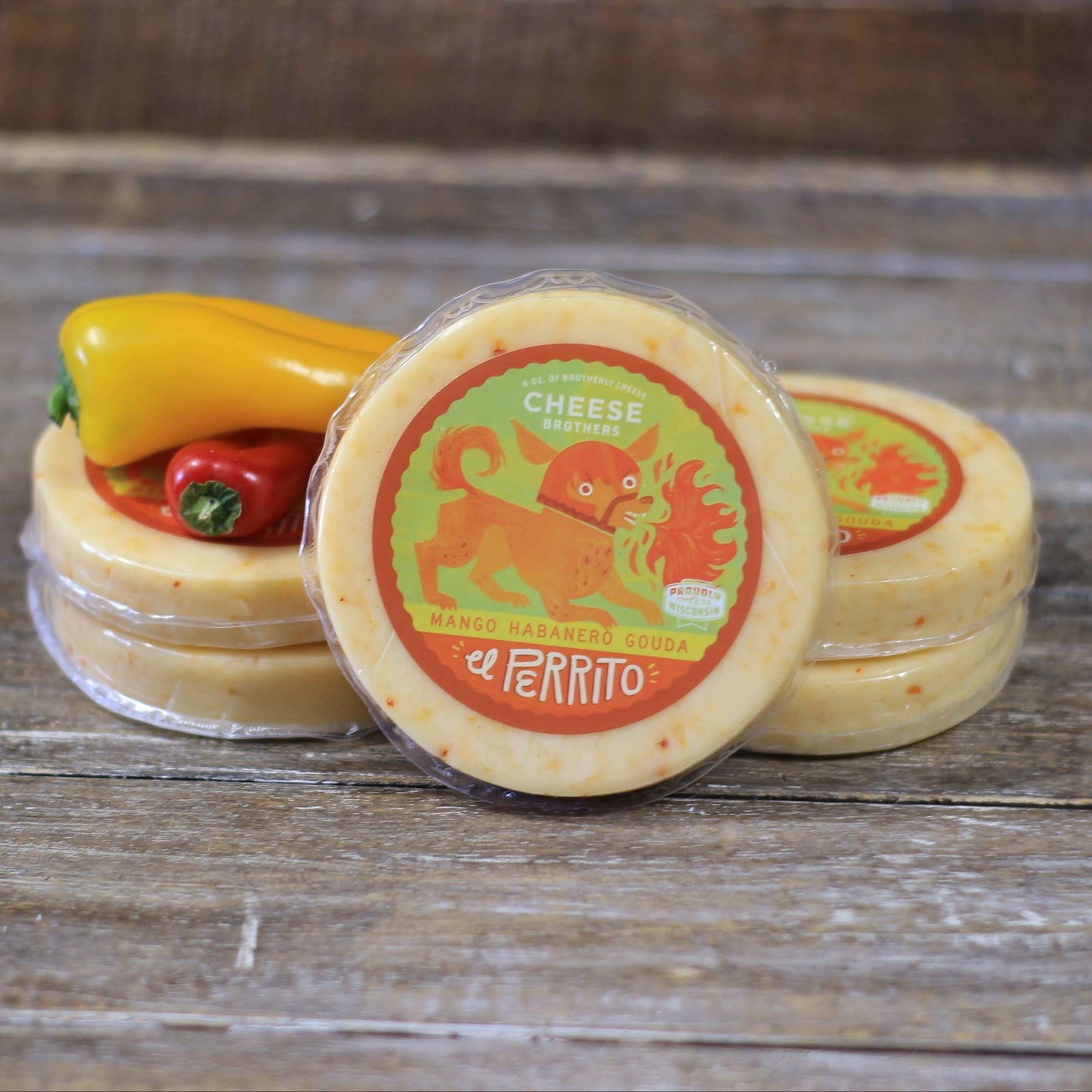 Cheese Brothers Mango Habanero Gouda, Wisconsin, USA
