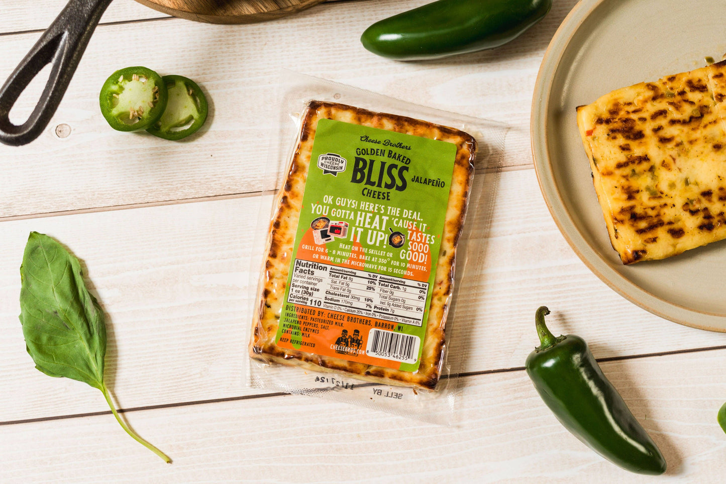 Cheese Brothers Jalapeño Golden Baked Bliss, Wisconsin, USA