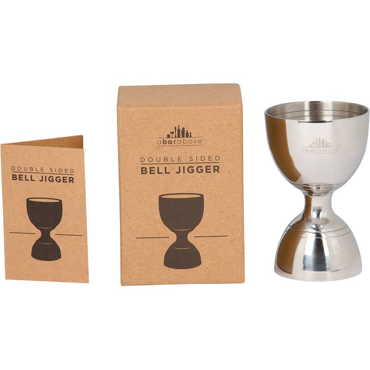 A Bar Above Stainless Steel Bell Jigger