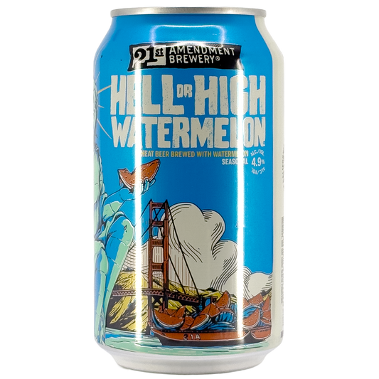 21st Amendment Brewery 'Hell or High Watermelon' Wheat Beer, California